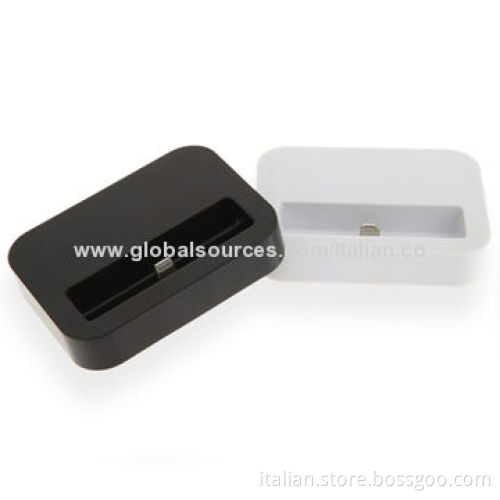 iPhone 5 docking charger on the desk with factory price